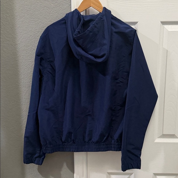 Polo Ralph Lauren mens navy packable water repellent hooded jacket size small